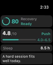 Pulse Coach auf der Apple Watch mit Erholung, Belastung und Schlaf